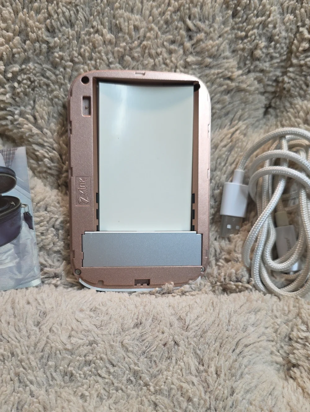 HP Sprocket Pocket Photo Printer - White For Crafting Sticker Scrapbook Small